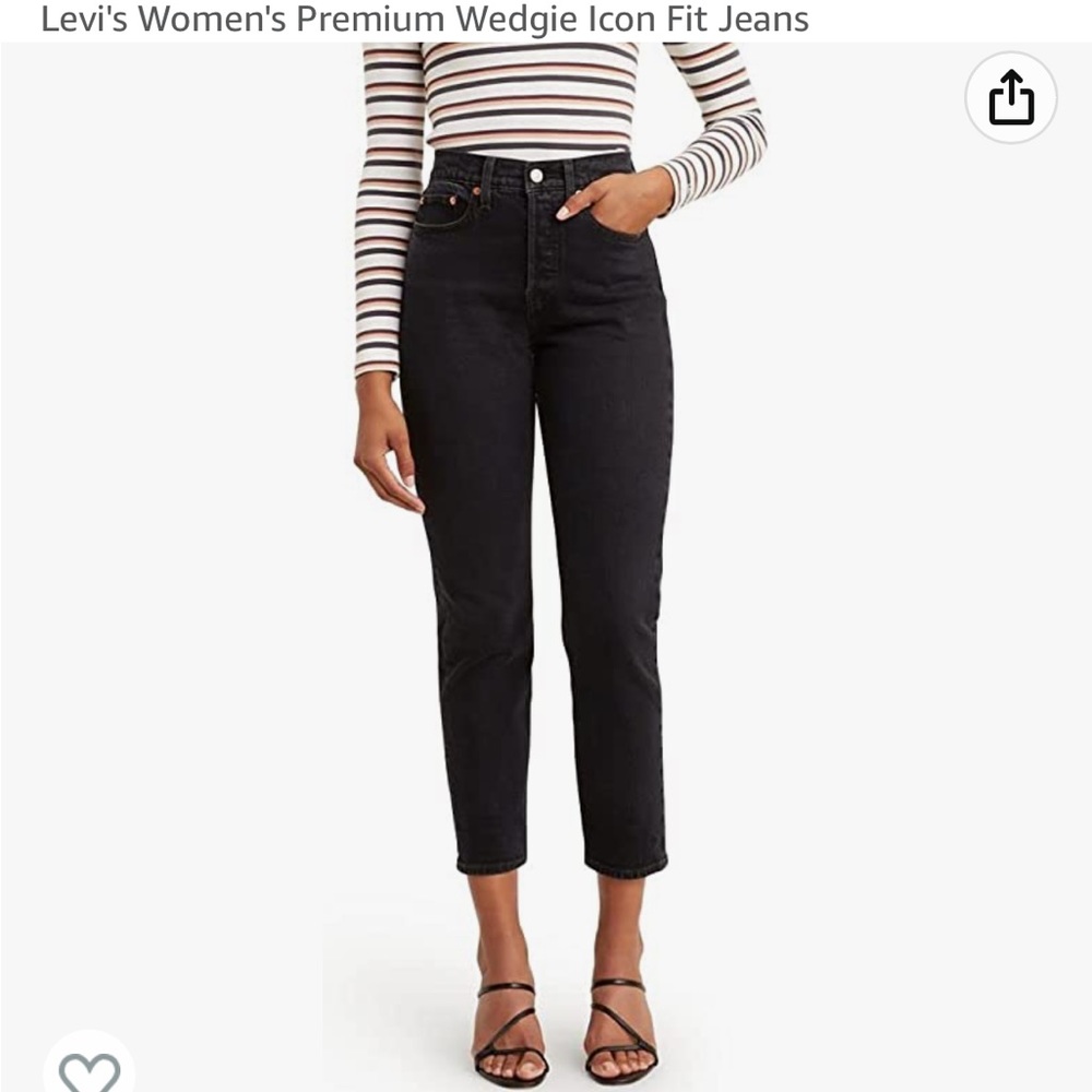 Levi’s Wedgie Jeans Black